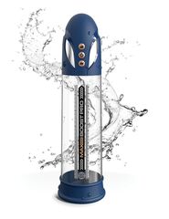 Синяя вакуумная автоматическая помпа Max Boost Pro Flow - 