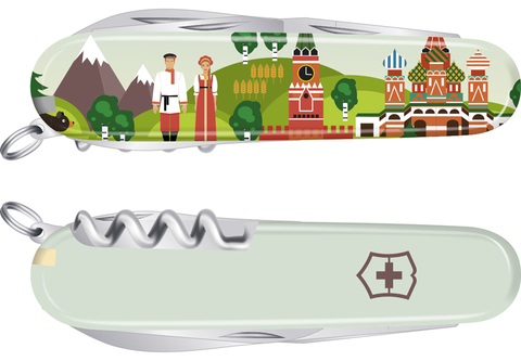 Нож складной Victorinox Spartan, 91 mm 