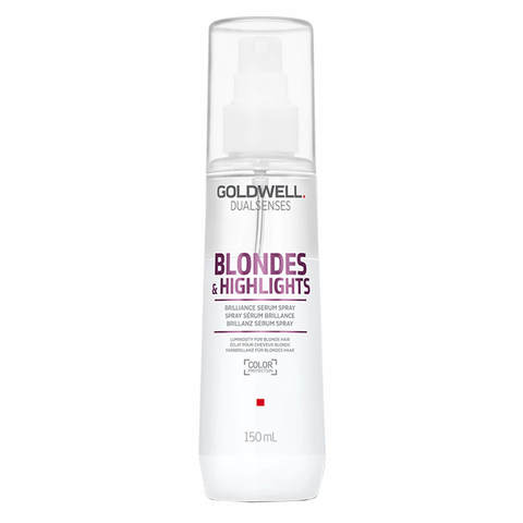 Спрей-сыворотка для осветленных волос Goldwell Dualsenses Blondes & Highlights Brilliance Serum Spray, 150 мл.