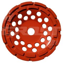 Чашка двурядная D180/22,23/24 (25x6,5x6) GrOST для мозаично-шлифовальной машины