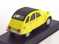 Citroen 2CV yellow-black 1:43 DeAgostini Masini de legenda #62