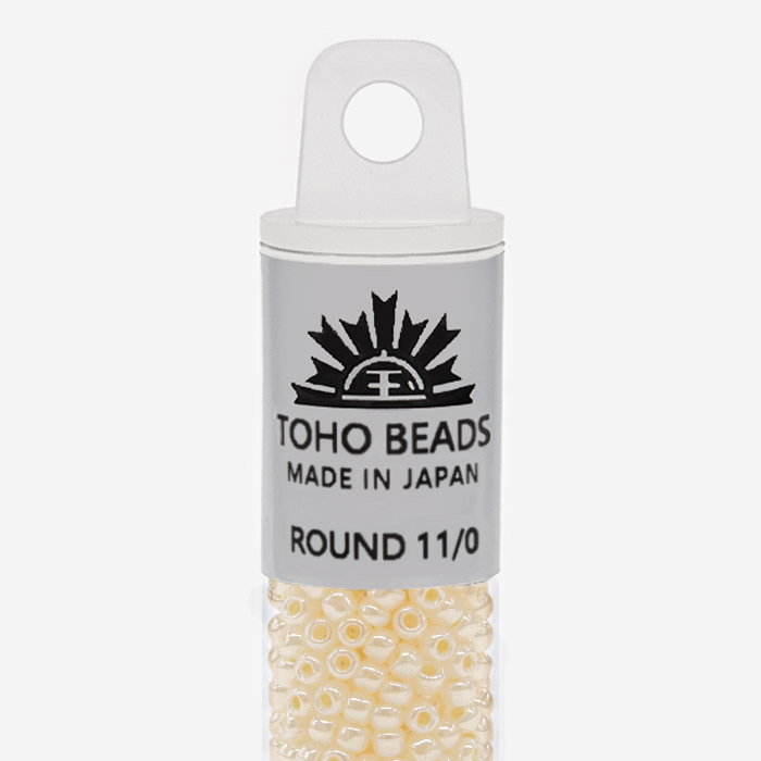 Японский бисер TOHO Round 11/0 (№901), жемчужный глянцевый