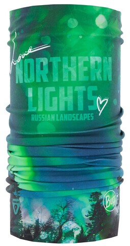 Картинка бандана-труба Buff Thermonet Northern Lights - 1