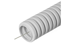 Труба ПВХ гофрированная с протяжкой 20мм У.ПАК (м.)