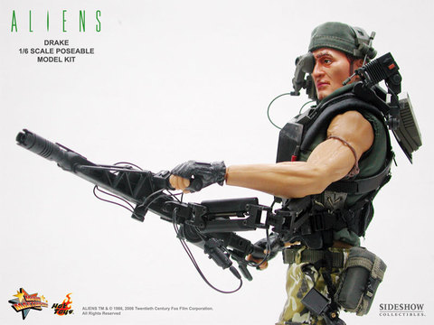 Aliens - USCM Private Mark Drake 12 inch model kit