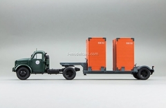 GAZ-51P green and T-213 semi gray DIP 1:43