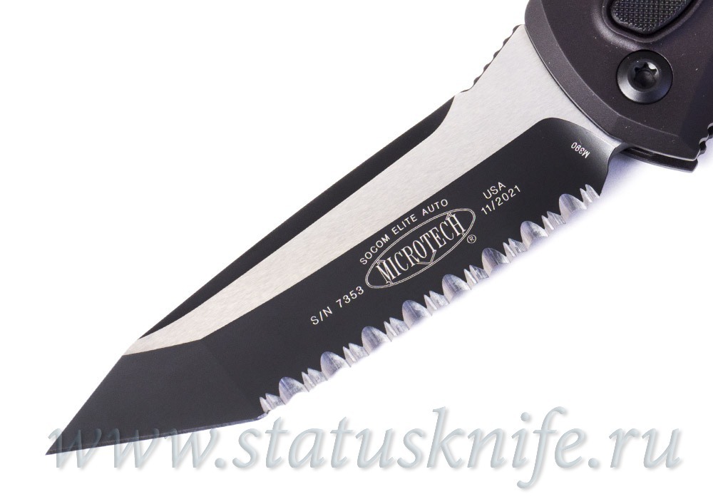 Нож Microtech Socom Elite Full Serrated 161A-3T Auto