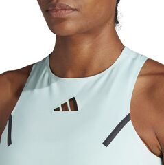 Топ теннисныйAdidas Tennis Premium Tank - semi flash/aqua