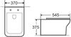 Унитаз подвесной Aquanet Rimless Cube-W CL-12248D