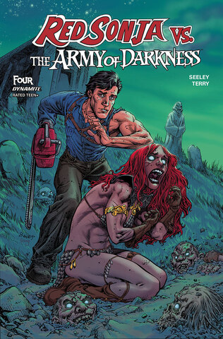 Red Sonja vs The Army Of Darkness #4 (Cover C) (ПРЕДЗАКАЗ!)