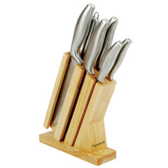 Набор ножей на деревянной подставке 7 предметов AK-2086