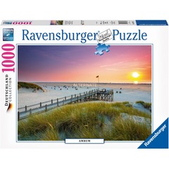 Puzzle - Sunset over Amrum         1000p