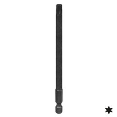 KING TONY (711140T) Вставка (бита) торцевая 1/4", L = 110 мм, TORX, T40, для шуруповерта