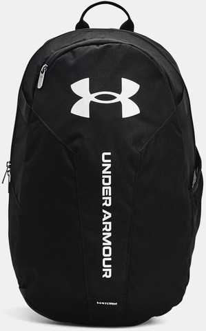 Картинка рюкзак городской Under Armour Hustle Lite Backpack черный-белый - 1