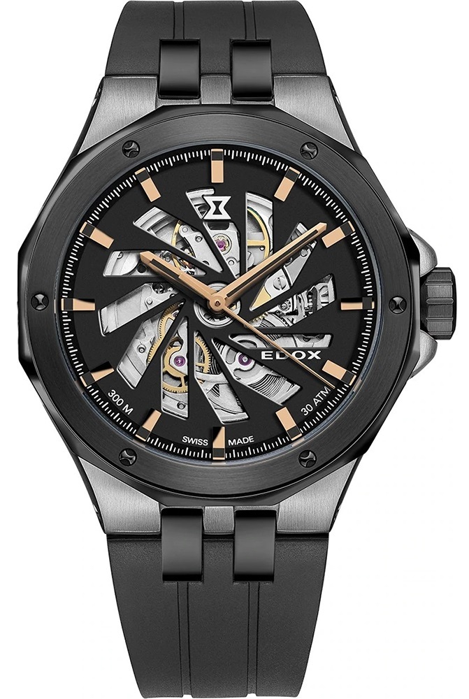 Часы мужские EDOX 85304 357GN NRN1 Delfin Mecano 60th Anniversary