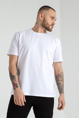 Фуфайка (футболка) мужская Клаб-1У Виотекс БЕЛЫЙ