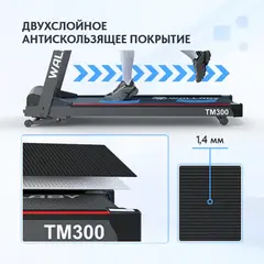 Беговая дорожка для дома электрическая Wallaby TM300