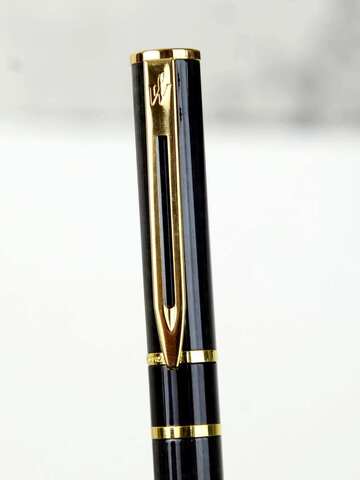 Ручка перьевая Waterman Laureat Lacquer Black GT, M (18002 FF)