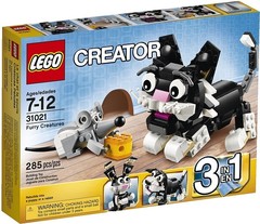 LEGO Creator: Пушистые зверюшки 31021