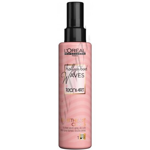 L'Oreal Hollywood Waves Sweetheart Curls - Двухфазная сыворотка-спрей для создания воздушных локонов