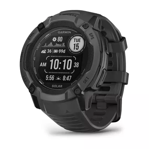 Garmin Instinct 2X Solar — Graphite