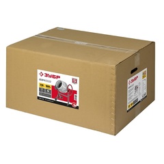 ЗУБР 220 л, 1000 Вт, бетоносмеситель с чугунным венцом (БМЧ-220)