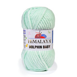 Пряжа Himalaya Dolphin Baby арт. 80307 мята