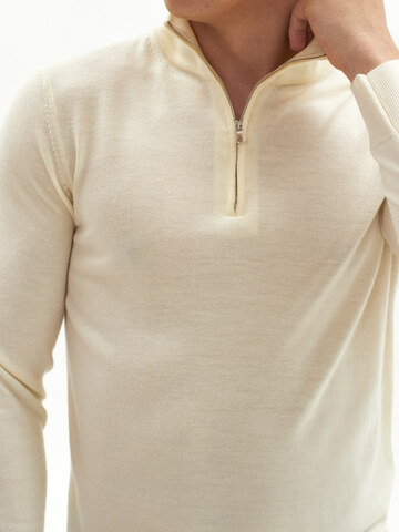 Свитер на полумолнии MasQ 14 слоновая кость