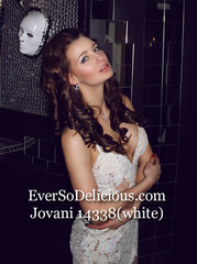 Ольга в платье Jovani 14338 white