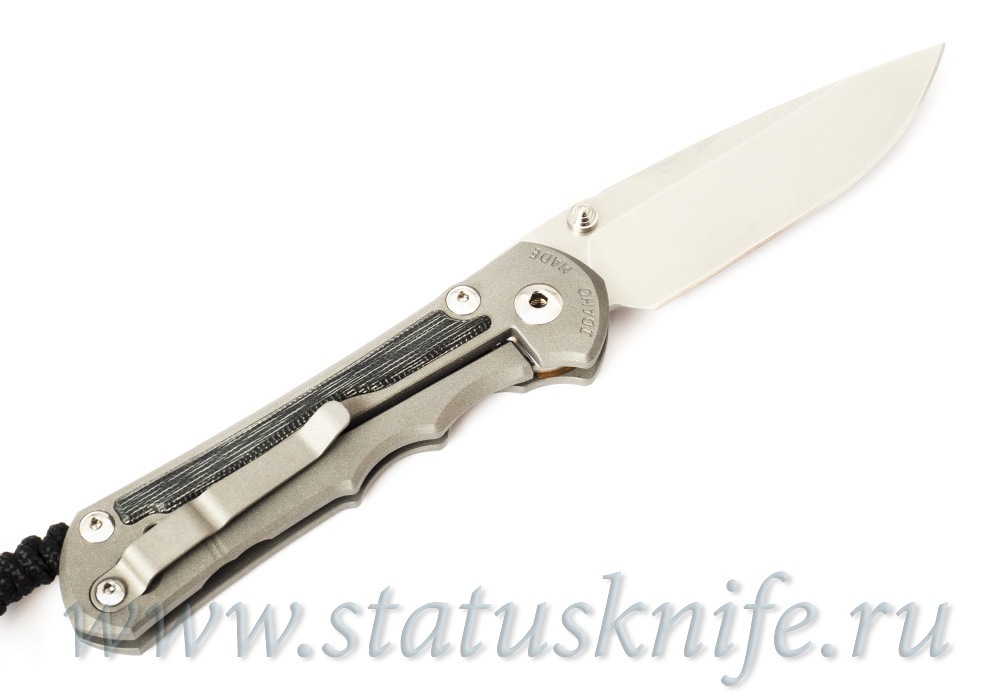 Нож Chris Reeve Large Inkosi Black Canvas Micarta MagnaCut 1012