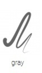 LiLo Подводка-фломастер для глаз LiLo MATTE LINER  серый