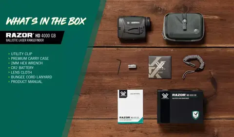 Лазерный дальномер Vortex Razor HD 4000 GB