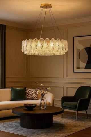 Подвесная люстра Modelux ML.7445.600 GD