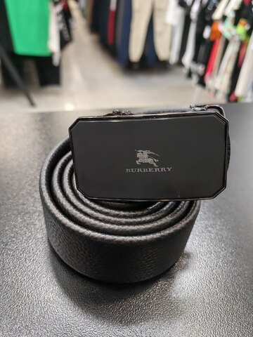 Ремень Burberry 714109blкож