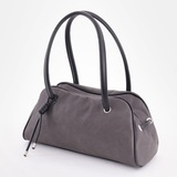 Сумка Саломея 501 итальянский серый + черный