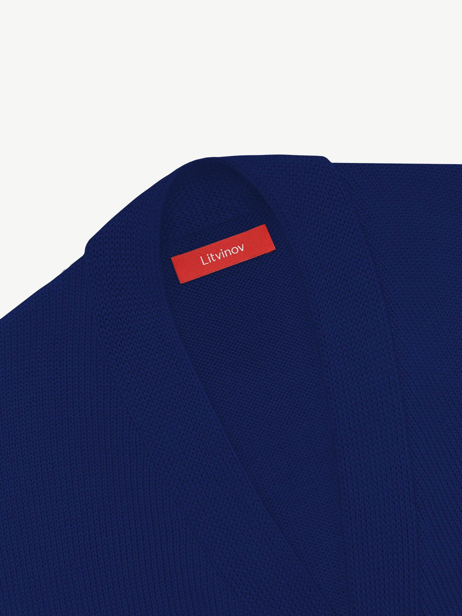 Кардиган с пуговицами из экохлопка