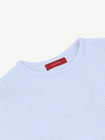 Джемпер оверсайз из шелка