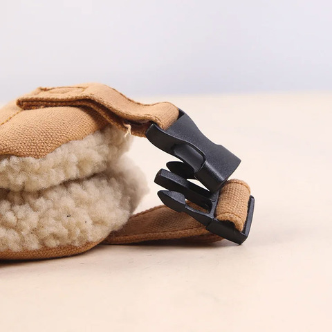 Картинка шапка-ушанка Skully Wear LFM 150_navy canvas - 14