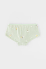 трусы/ уп  для девочки  К 1964-3уп/сахар,морская пена,гусята