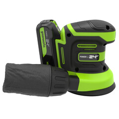 Эксцентриковая шлифмашина Greenworks OS325 24V аккумуляторная, без АКБ и ЗУ