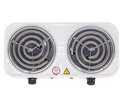 95-2-604 Плита электрическая настольная 2-х конфорочная, спираль, 2000Вт Very