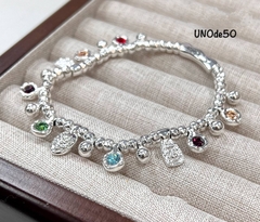 68128- Браслет UNOde 50 с подвесками