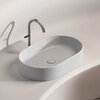 Ceramica Nova Element CN6048MSG Умывальник чаша накладная овальная, 60.8x38.5, цвет: серый матовый
