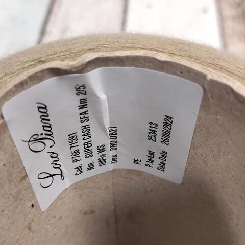 Кашемир гребенной Loro Piana SUPER CASH SFA 2/52 оливково-бежевый