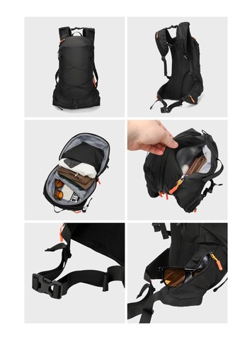 Картинка рюкзак мультиспортивный Skully 11870 Black - 9