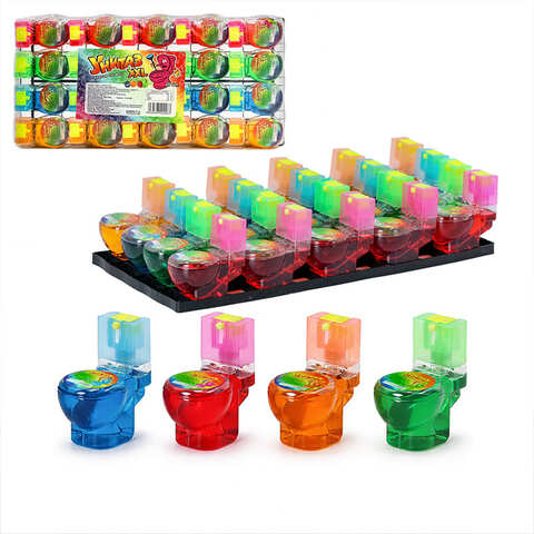 Жидкая конфета спрей Унитаз XXL 1кор*10бл*20шт, 70гр