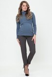 Водолазка для беременных и кормящих 16343 синий