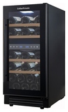 Винный шкаф Cellar Private CP027-2TB черная дверь