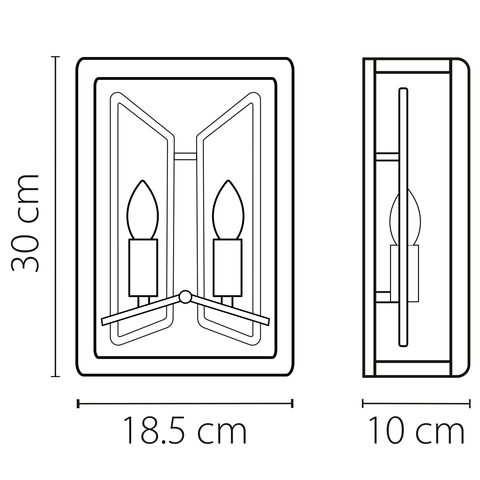 Настенный светильник Lightstar Regolo Premium 713627