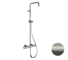 Remer EQ32ASSDNPO Душевая система с термостатом Elegance EQ32ASSDNPO, никель матовый брашированный (NPO), шт фото
